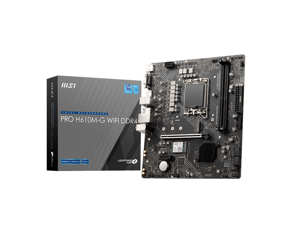 MSI PRO H610M-G WIFI DDR4