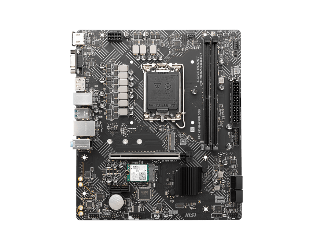 MSI PRO H610M-G WIFI DDR4