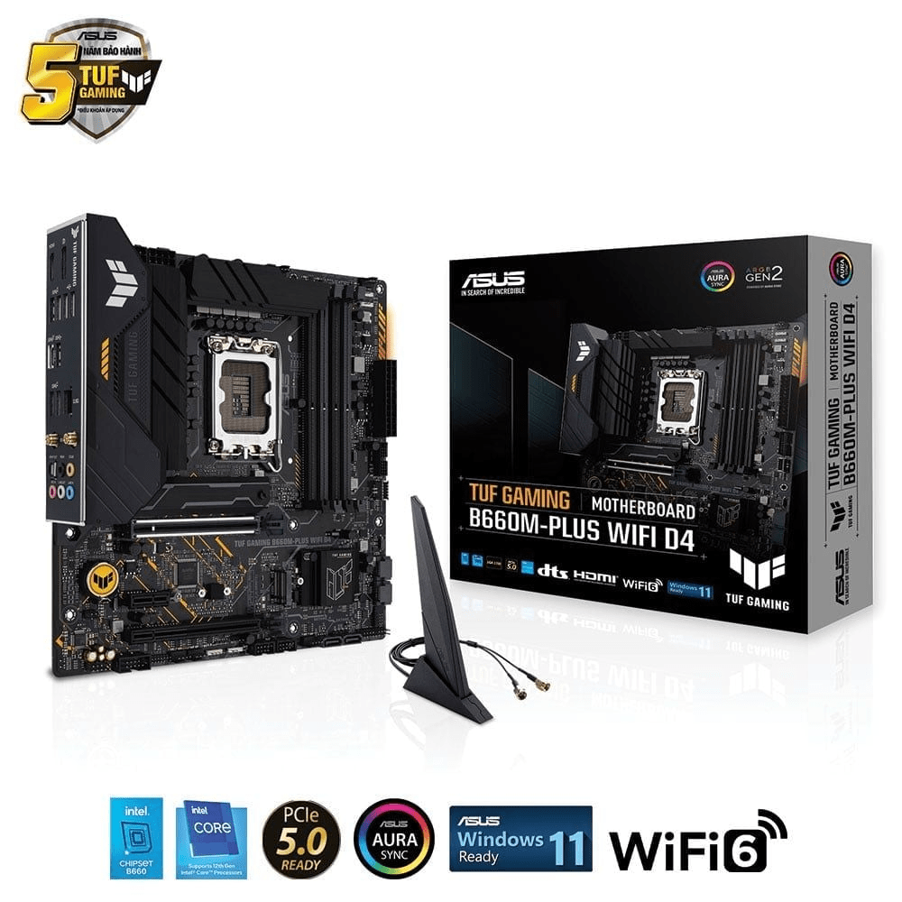 ASUS TUF GAMING B660M-PLUS WIFI DDR4