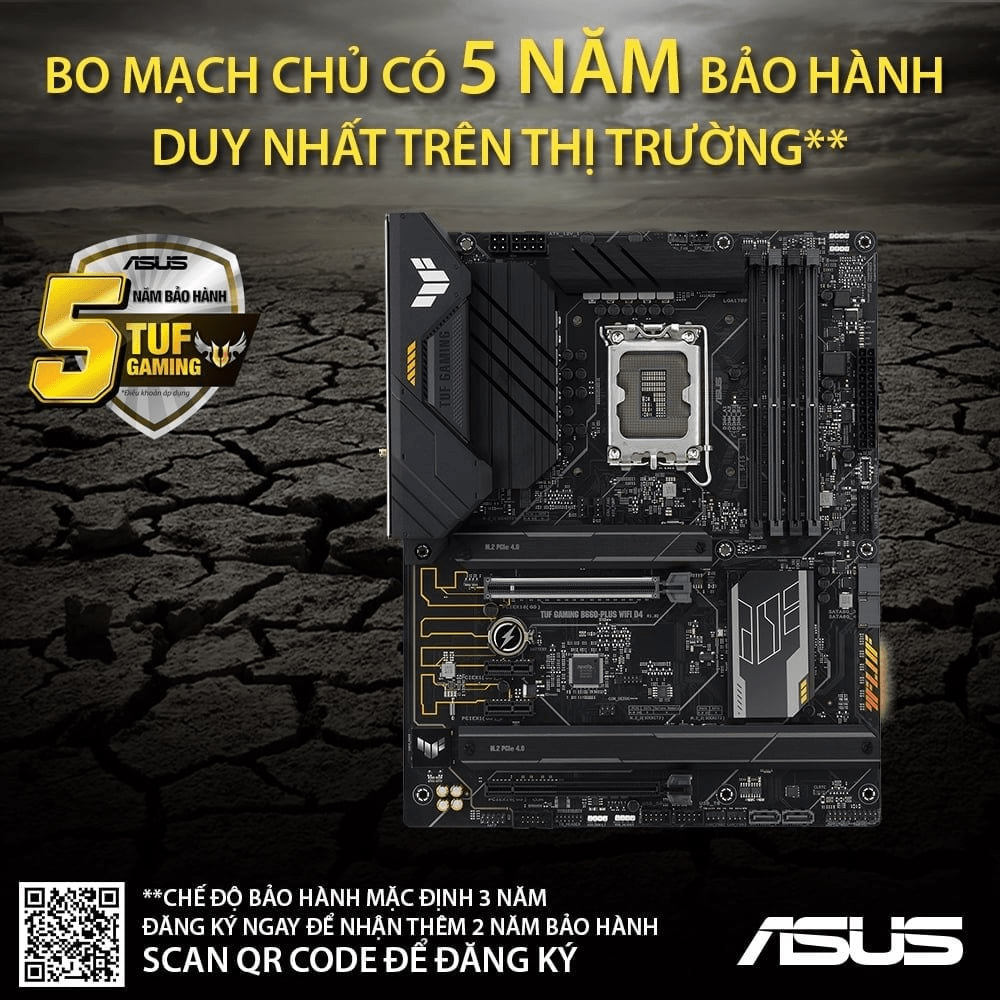 ASUS TUF GAMING B660M-PLUS WIFI DDR4
