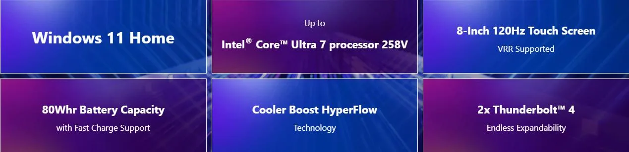 Máy chơi game cầm tay MSI Claw 8 AI+ (A2VM-079VN) 2