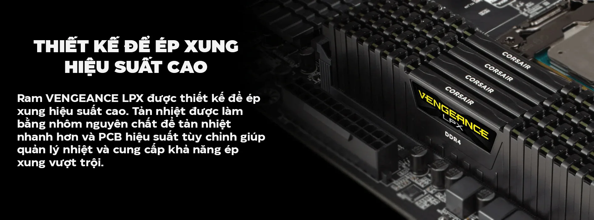 RAM Desktop CORSAIR Vengeance LPX