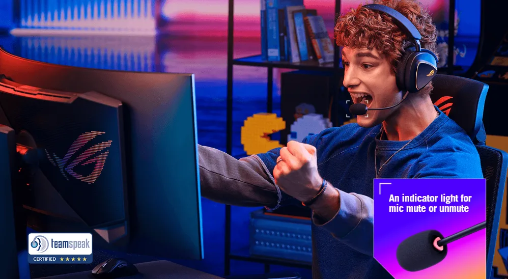 Tai nghe Gaming không dây ASUS ROG Delta II 7