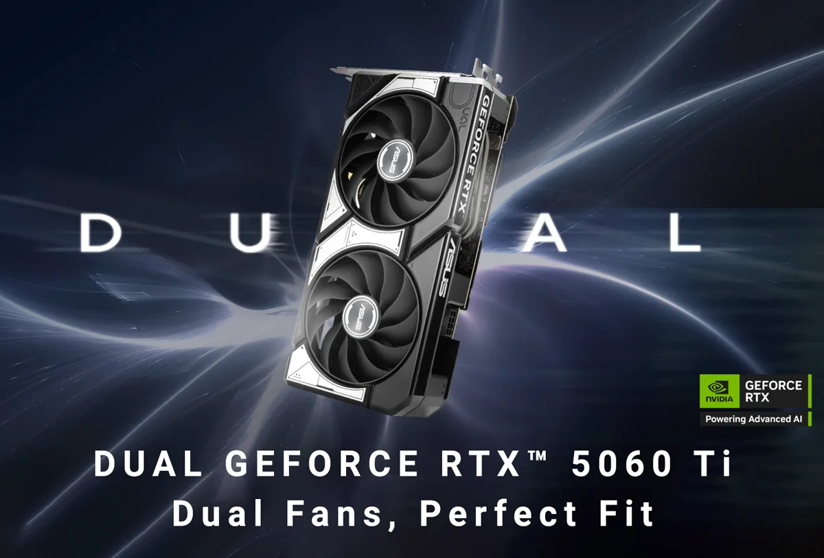 VGA Asus DUAL RTX 5060 Ti 16G OC
