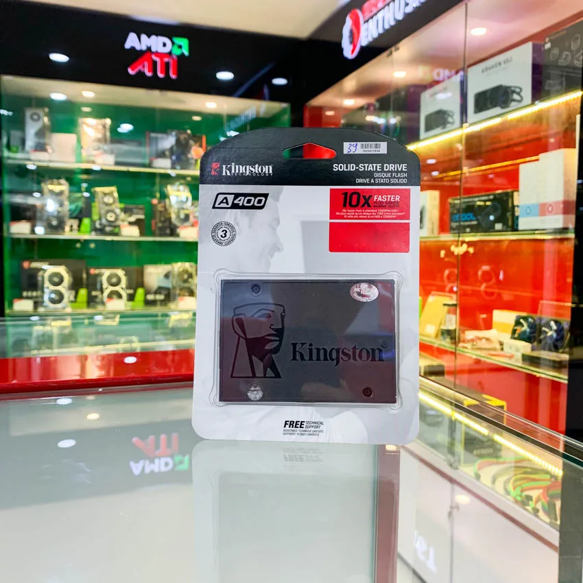 Ổ Cứng SSD KINGSTON A400 240GB 2.5 inch SATA III (Đọc 500MB/s – Ghi 450MB/s) – (SA400S37/240G)