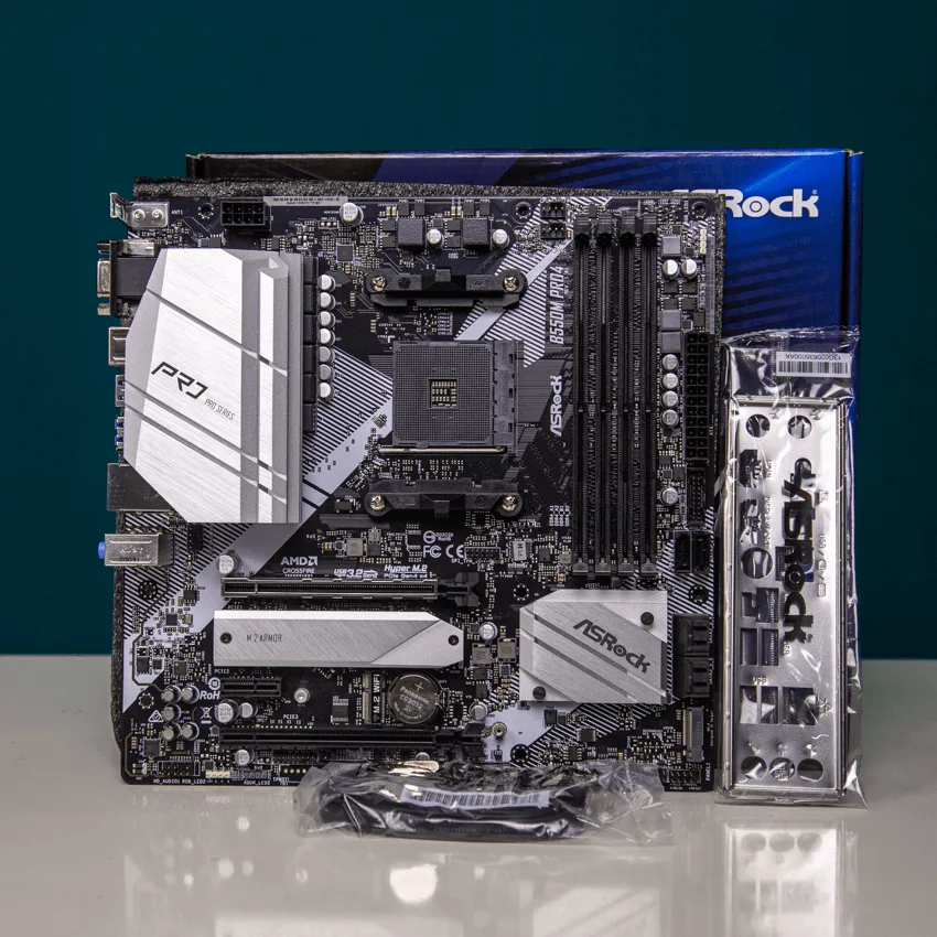 Mainboard ASROCK B550M PRO4 (AMD B550, Socket AM4, m-ATX, 4 khe RAM DDR4)