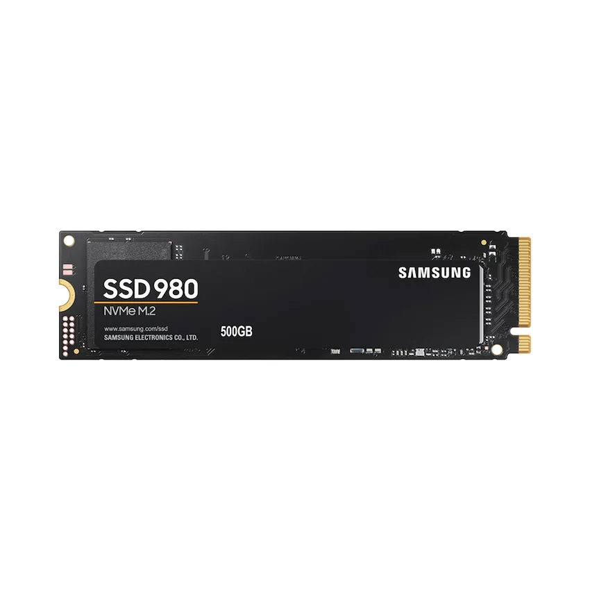 Ổ Cứng SSD Samsung 980 500GB – M.2 2280 PCIe Gen3 x4 (Đọc 3100MB/s – Ghi 2600MB/s) – (MZ-V8V500BW)
