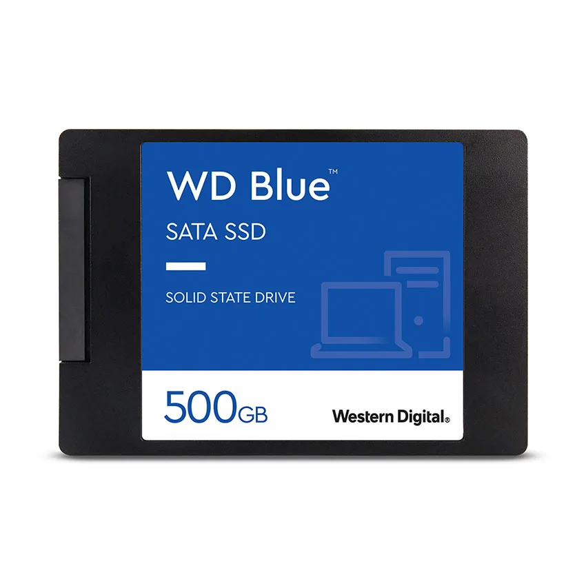 Ổ Cứng SSD WD Blue 500GB 2.5 inch SATA III (Đọc 560MB/s – Ghi 530MB/s) – (WDS500G3B0A)