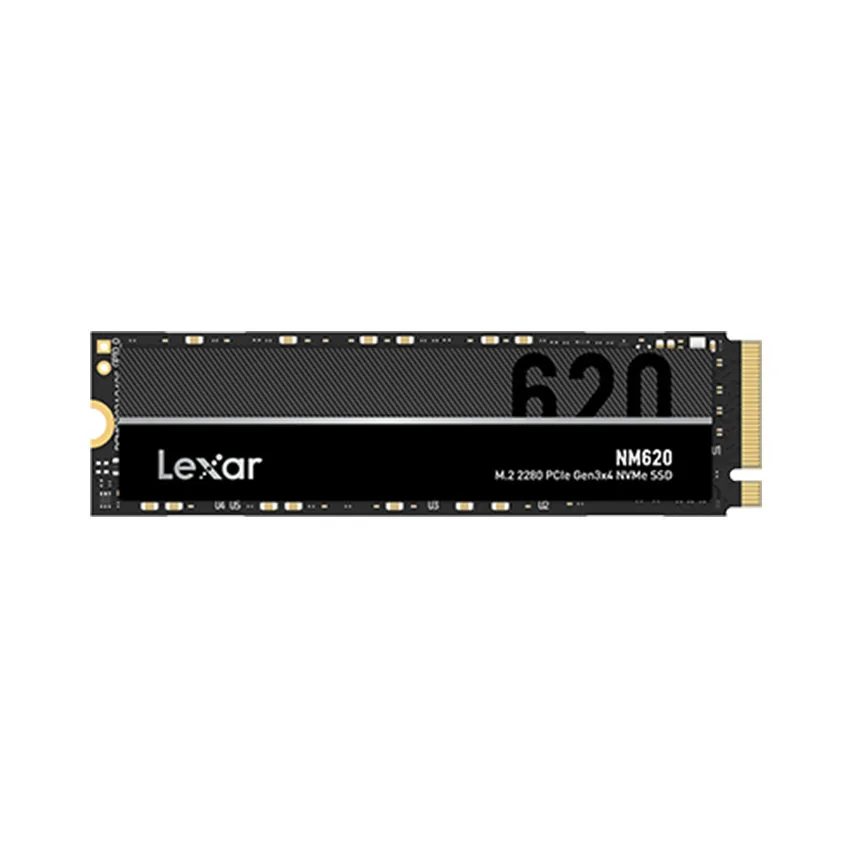 Ổ Cứng SSD LEXAR NM620 512GB – M.2 2280 PCIe Gen3 x4 (Đọc 3300MB/s – Ghi 2400MB/s) – (LNM620X512G-RNNNG)