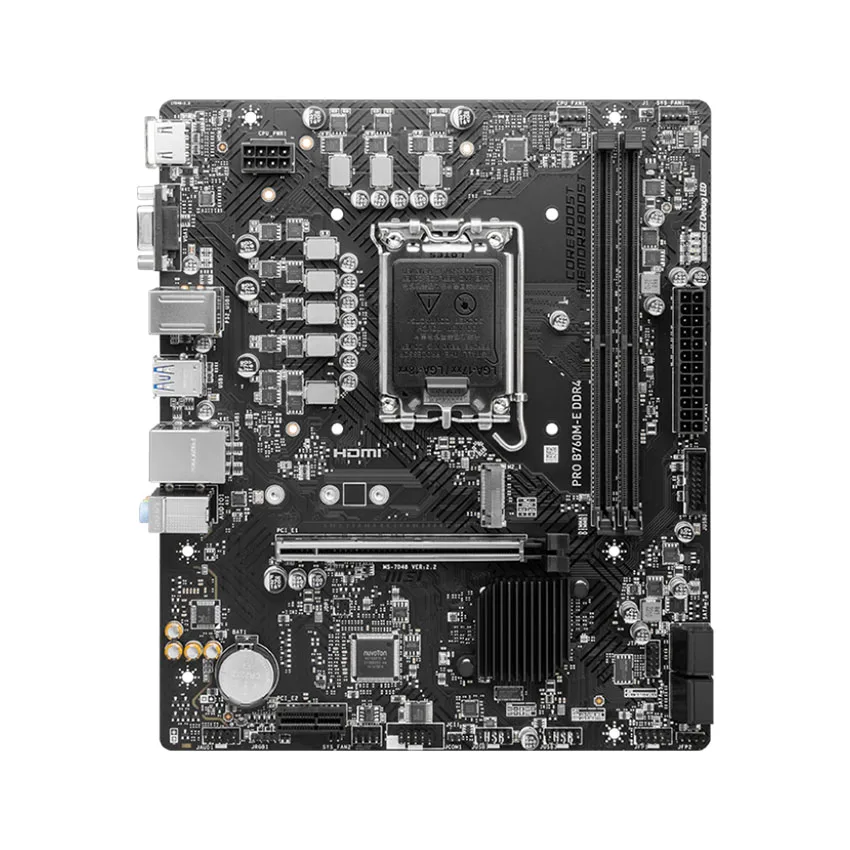 Mainboard MSI PRO B760M-E DDR4 HACOM 2