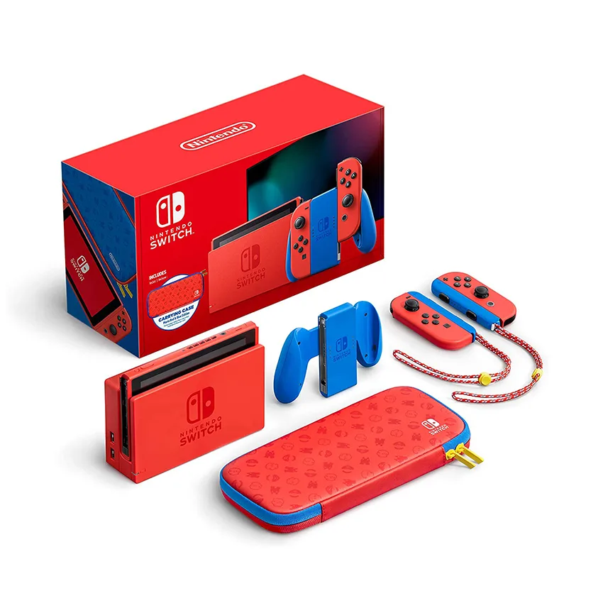 Máy chơi game Nintendo Switch Mario Red and Blue Edition