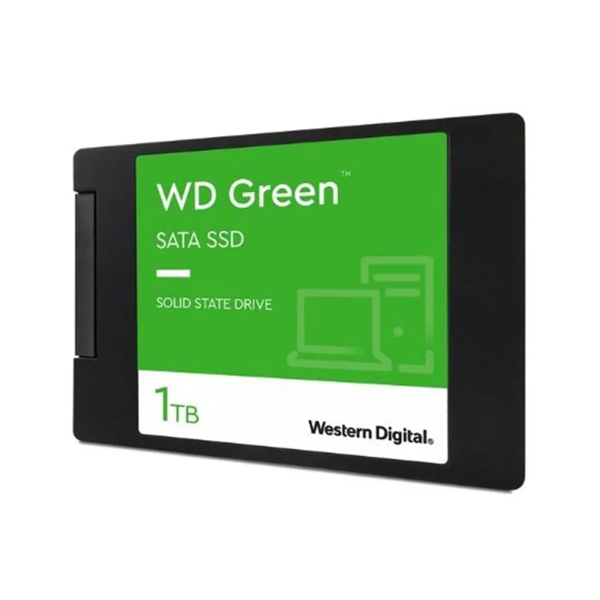 Ổ Cứng SSD WD Green 1TB 2.5 inch SATA III (Đọc 545MB/s – Ghi 465MB/s) – (WDS100T3G0A)
