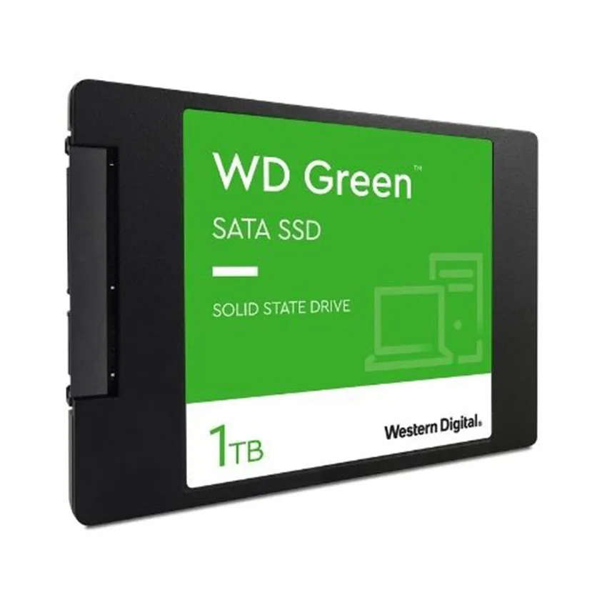 Ổ Cứng SSD WD Green 1TB 2.5 inch SATA III (Đọc 545MB/s – Ghi 465MB/s) – (WDS100T3G0A)
