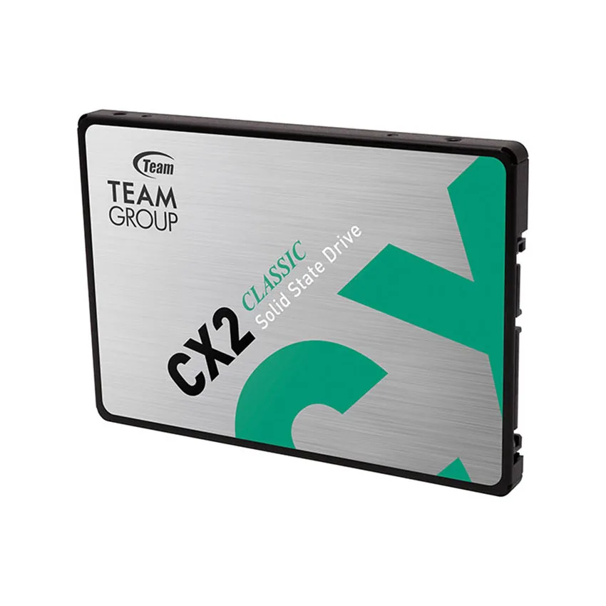 Ổ Cứng SSD TeamGroup CX2 512GB 2.5 inch SATA III (Đọc 530MB/s – Ghi 470MB/s) – (T253X6512G0C101)