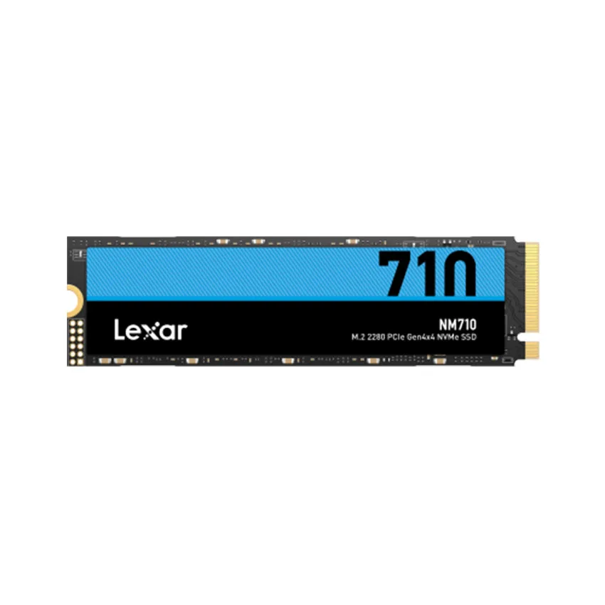 Ổ Cứng SSD LEXAR NM710 500GB – M.2 2280 PCIe Gen4 x4 (Đọc 5000MB/s – Ghi 2600MB/s) – (LNM710X500G-RNNNG)