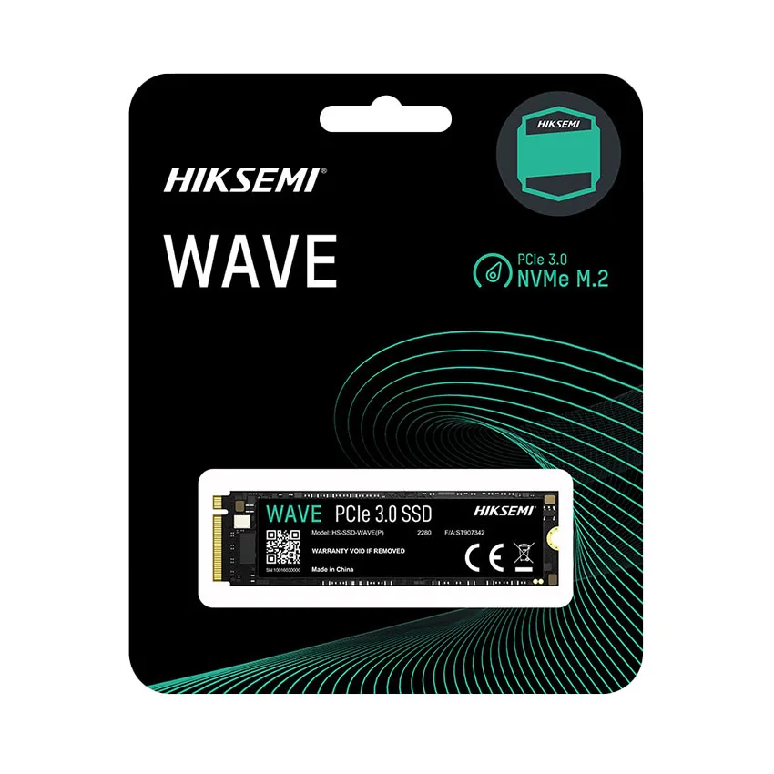Ổ Cứng SSD HIKSEMI WAVE 512GB – M.2 2280 PCIe Gen3 x4 (Đọc 2500MB/s – Ghi 1025MB/s) – (HS-SSD-WAVE(P) 512G)