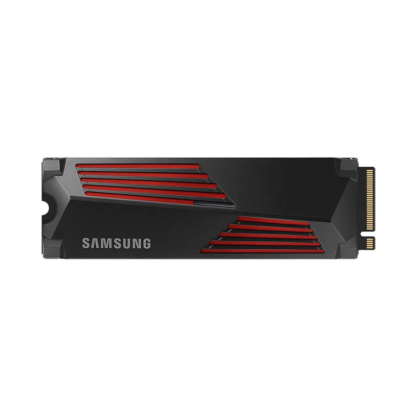 Ổ Cứng SSD Samsung 990 Pro with Heatsink 4TB – M.2 2280 PCIe Gen4 x4 (Đọc 7450MB/s – Ghi 6900MB/s) – (MZ-V9P4T0CW)