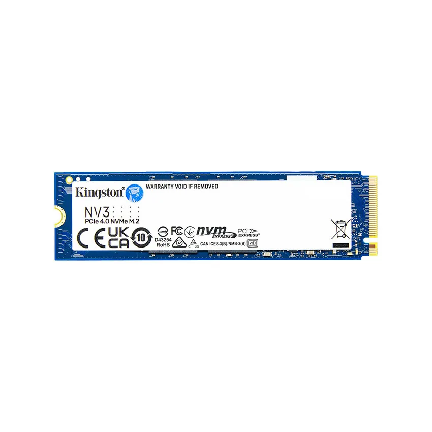 Ổ cứng SSD Kingston SNV3S 2TB NVMe M.2 2280 PCIe Gen 4×4 (Đọc 6000MB/s – Ghi 5000MB/s) – (SNV3S/2000G)