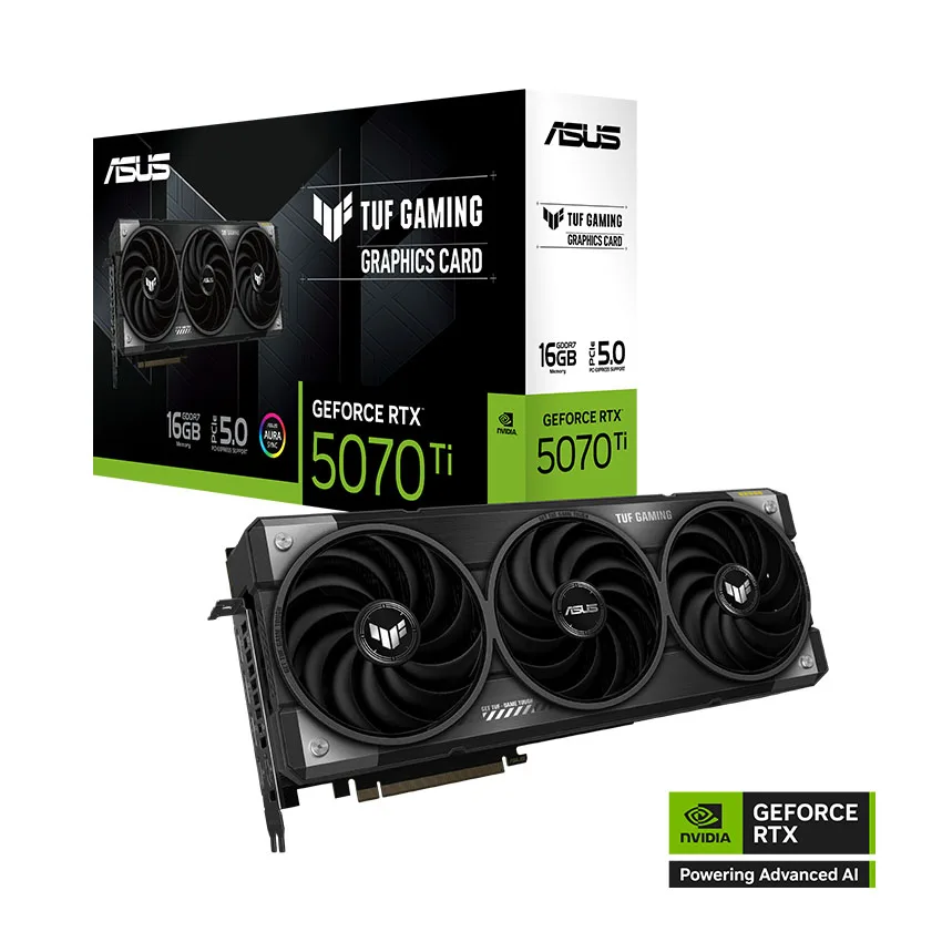 Card màn hình Asus TUF GAMING RTX 5070TI 16G GDDR7 OC