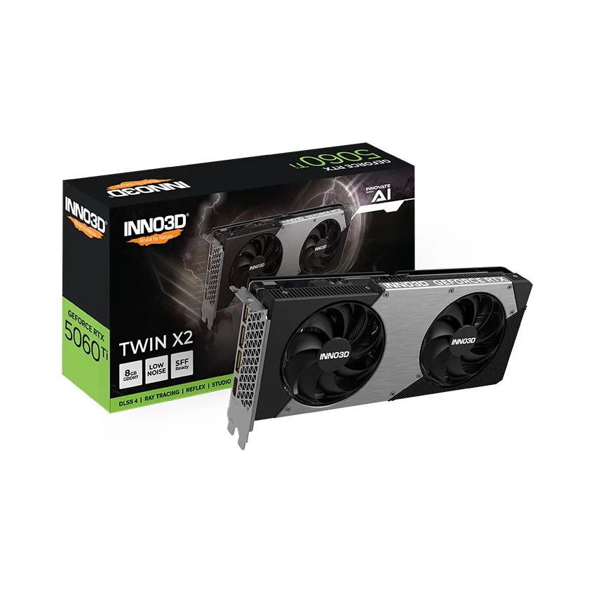 Card màn hình INNO3D RTX 5060 Ti Twin X2 8GB GDDR7