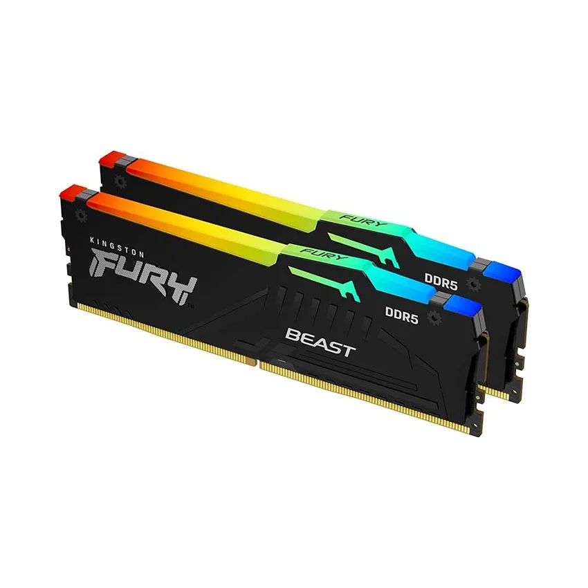 RAM Desktop Kingston Fury Beast RGB EXPO (KF560C36BBE2A-16 / KF560C36BBE2A-16WP) 16GB (1x16GB) DDR5 6000MHz