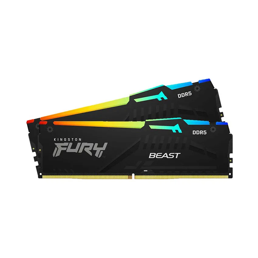 RAM Desktop Kingston Fury Beast RGB EXPO (KF560C36BBE2A-16 / KF560C36BBE2A-16WP) 16GB (1x16GB) DDR5 6000MHz