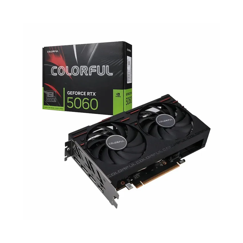 Card màn hình Colorful GeForce RTX 5060 Ti Gaming DUO 16GB-V