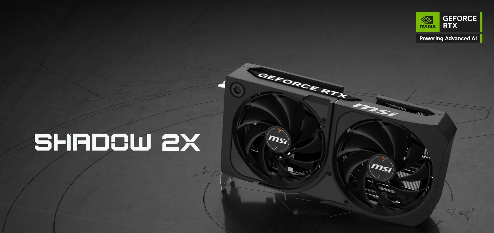 Card màn hình MSI RTX 5070 12G SHADOW 2X OC – Hiệu năng mạnh mẽ, thiết kế nhỏ gọn