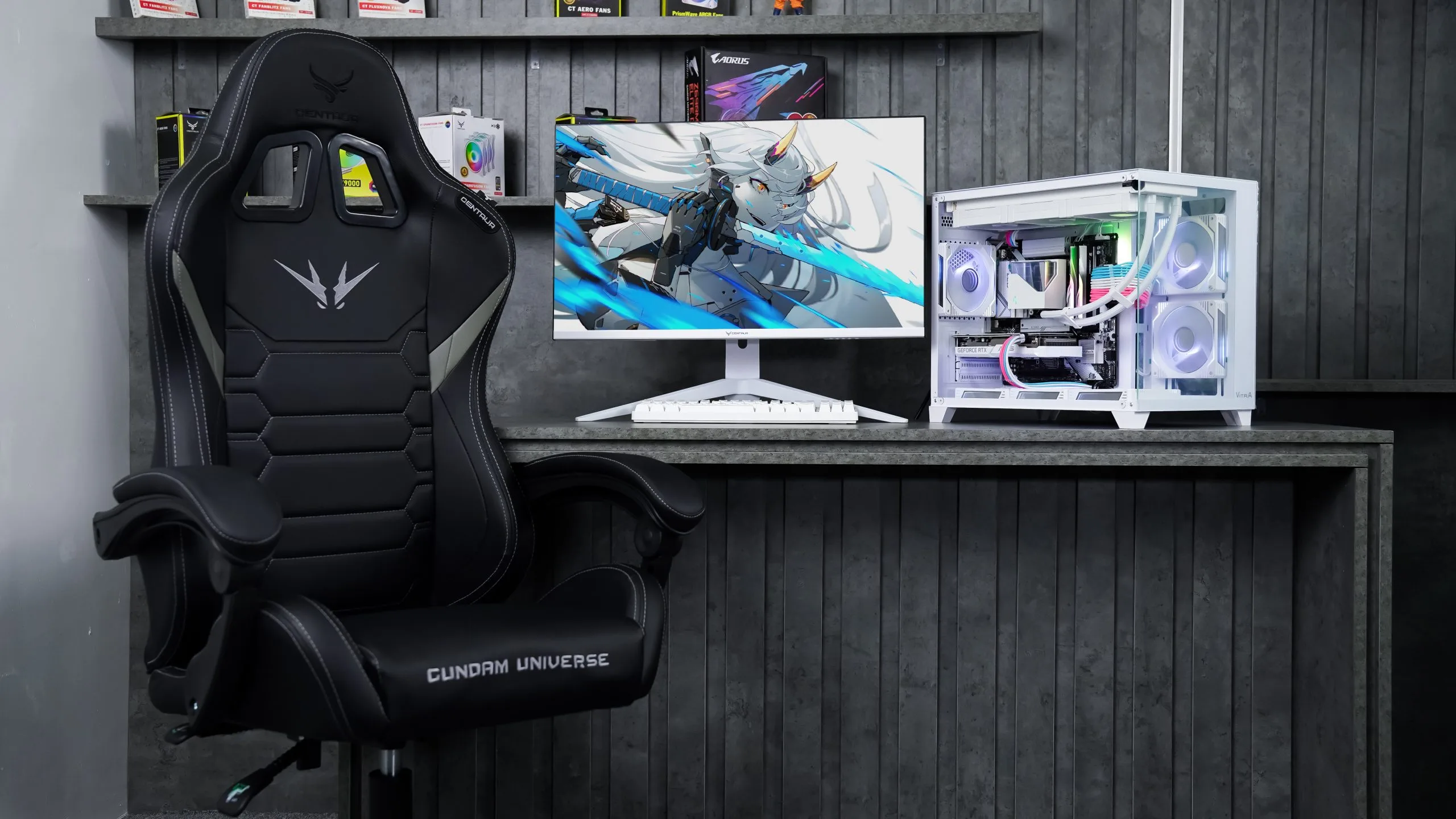 Ghế game CENTAUR GUNDAM BLACK