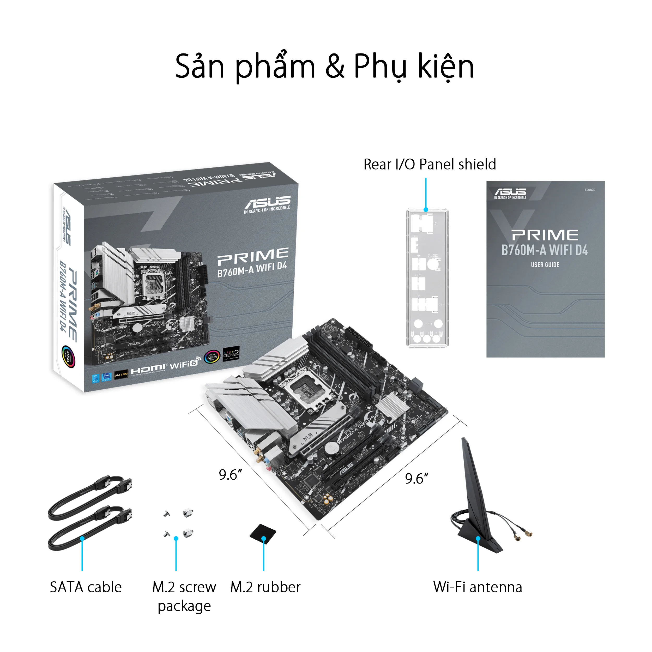 Mainboard ASUS PRIME B760M-A WIFI D4