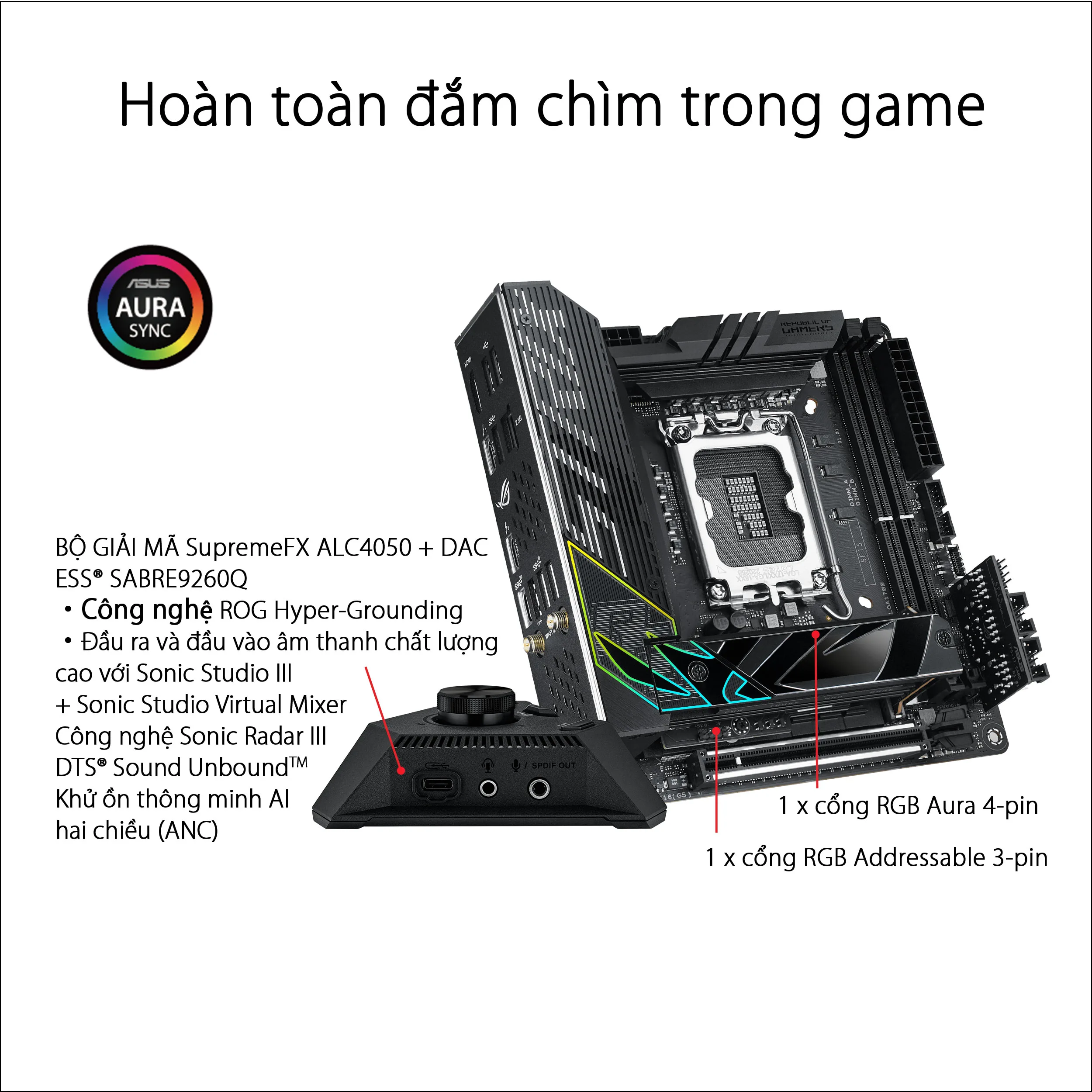 Mainboard ASUS ROG STRIX Z790-I GAMING WIFI