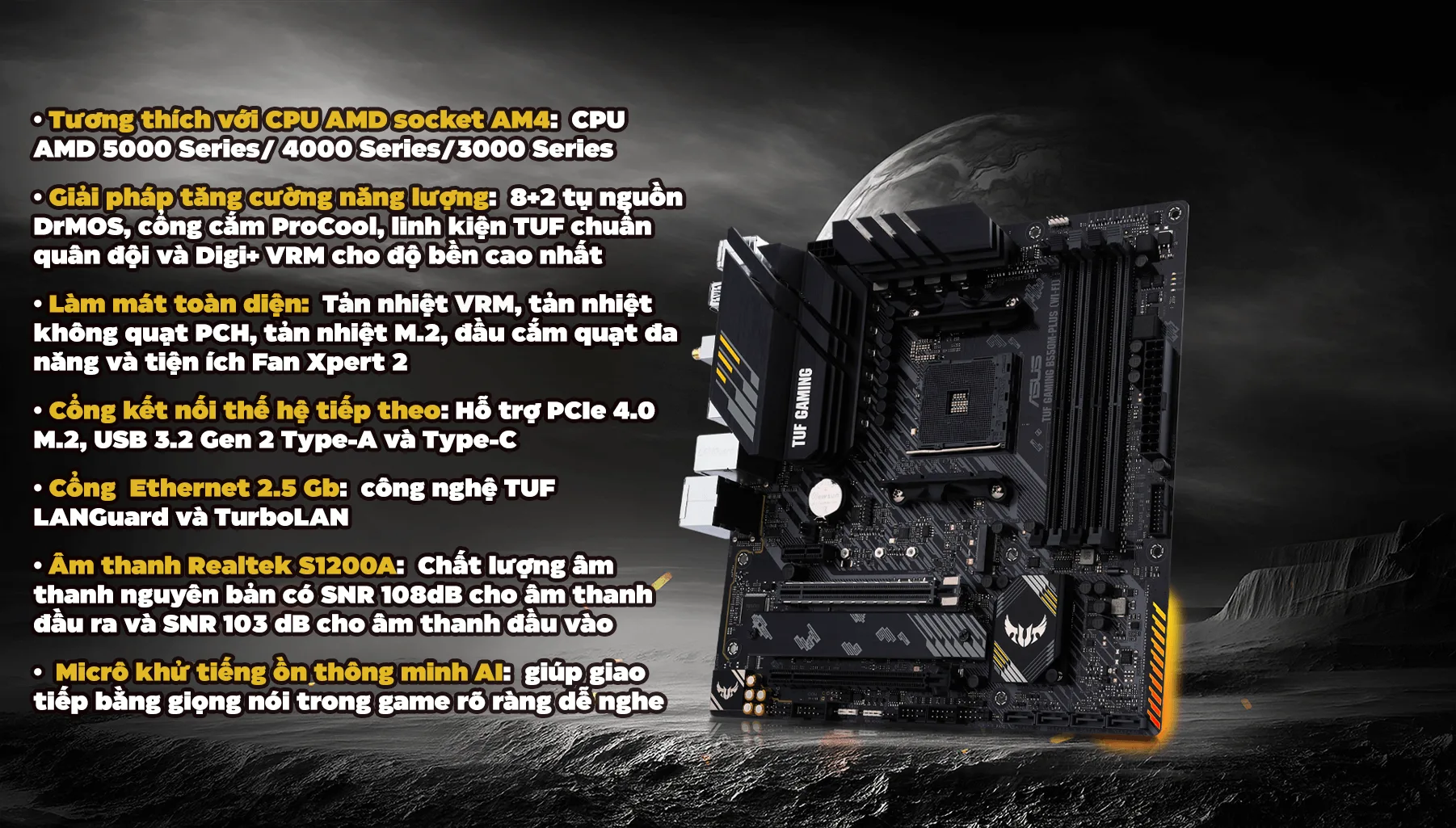 Mainboard ASUS TUF GAMING B550M-PLUS