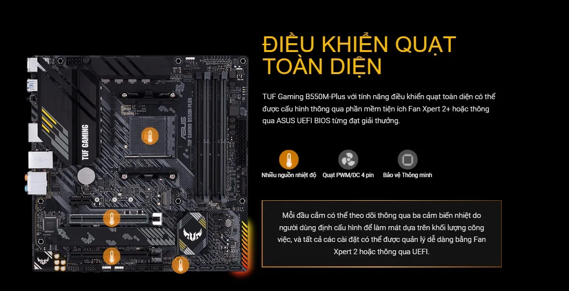 Mainboard ASUS TUF GAMING B550M-PLUS
