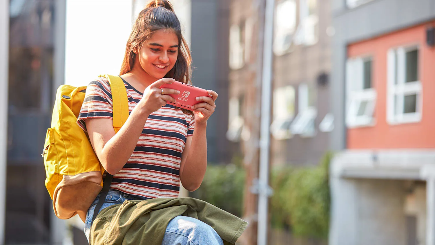 Máy chơi game Nintendo Switch Lite - Gray - Màu ghi 9