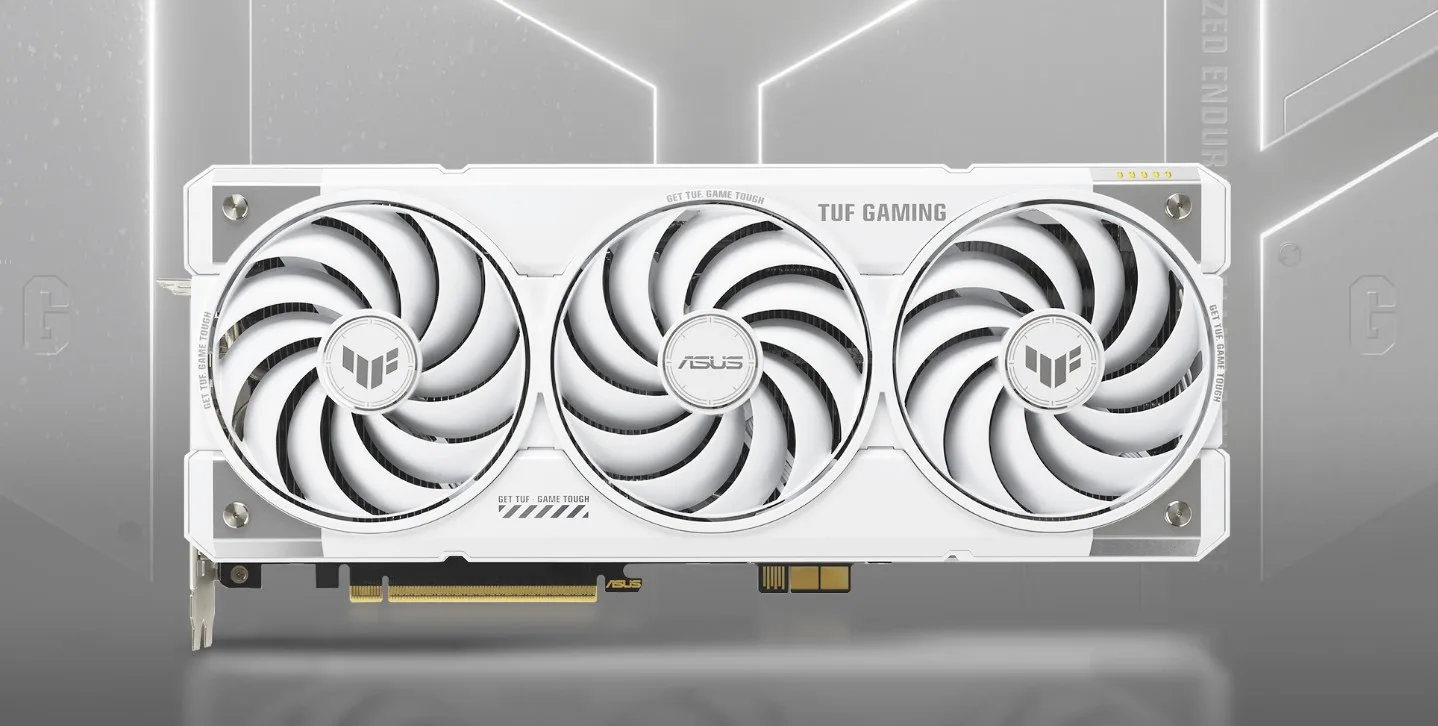 Asus TUF GAMING GeForce RTX 5070 Ti 16G GDDR7 WHITE OC 