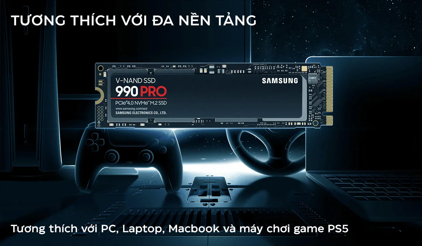 Ổ cứng SSD Samsung 990 PRO PCIe NVMe 4.0x4 (