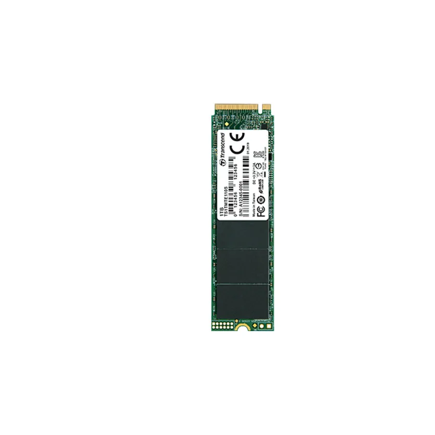 Ổ Cứng SSD Transcend 110S 256GB – M.2 2280 PCIe Gen3 x4 (Đọc 1600MB/s – Ghi 1000MB/s)-(TS256GMTE110S)
