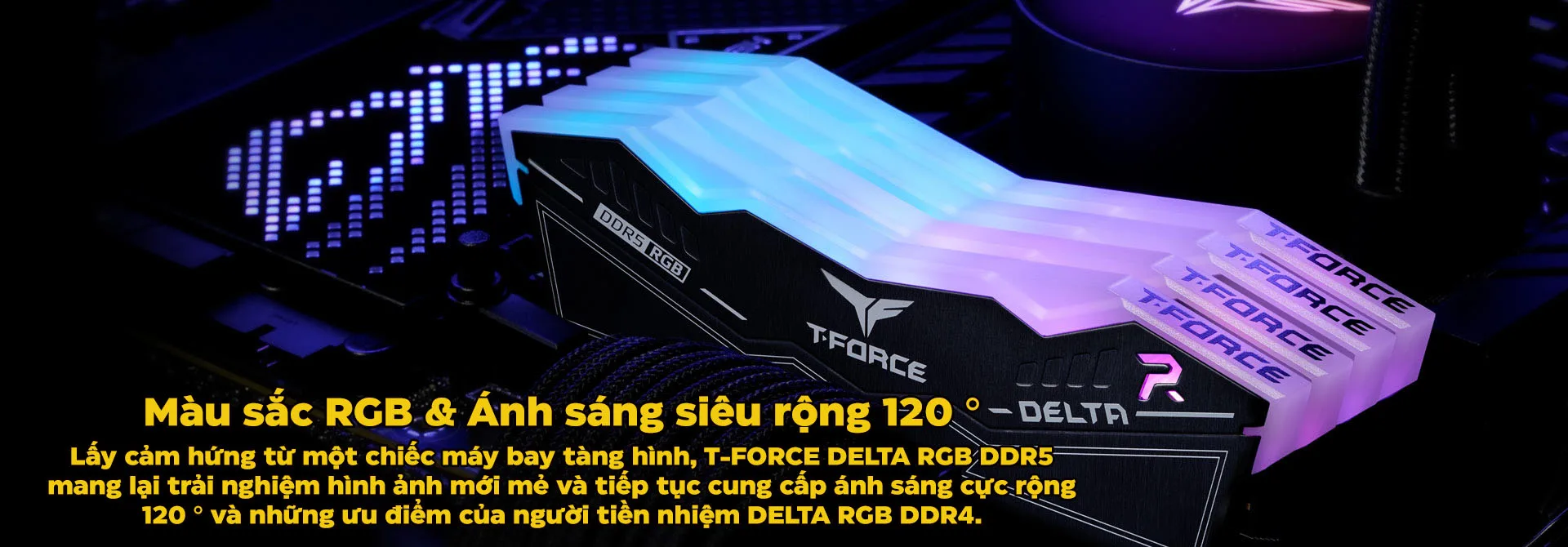RAM Desktop TEAMGROUP DELTA RGB